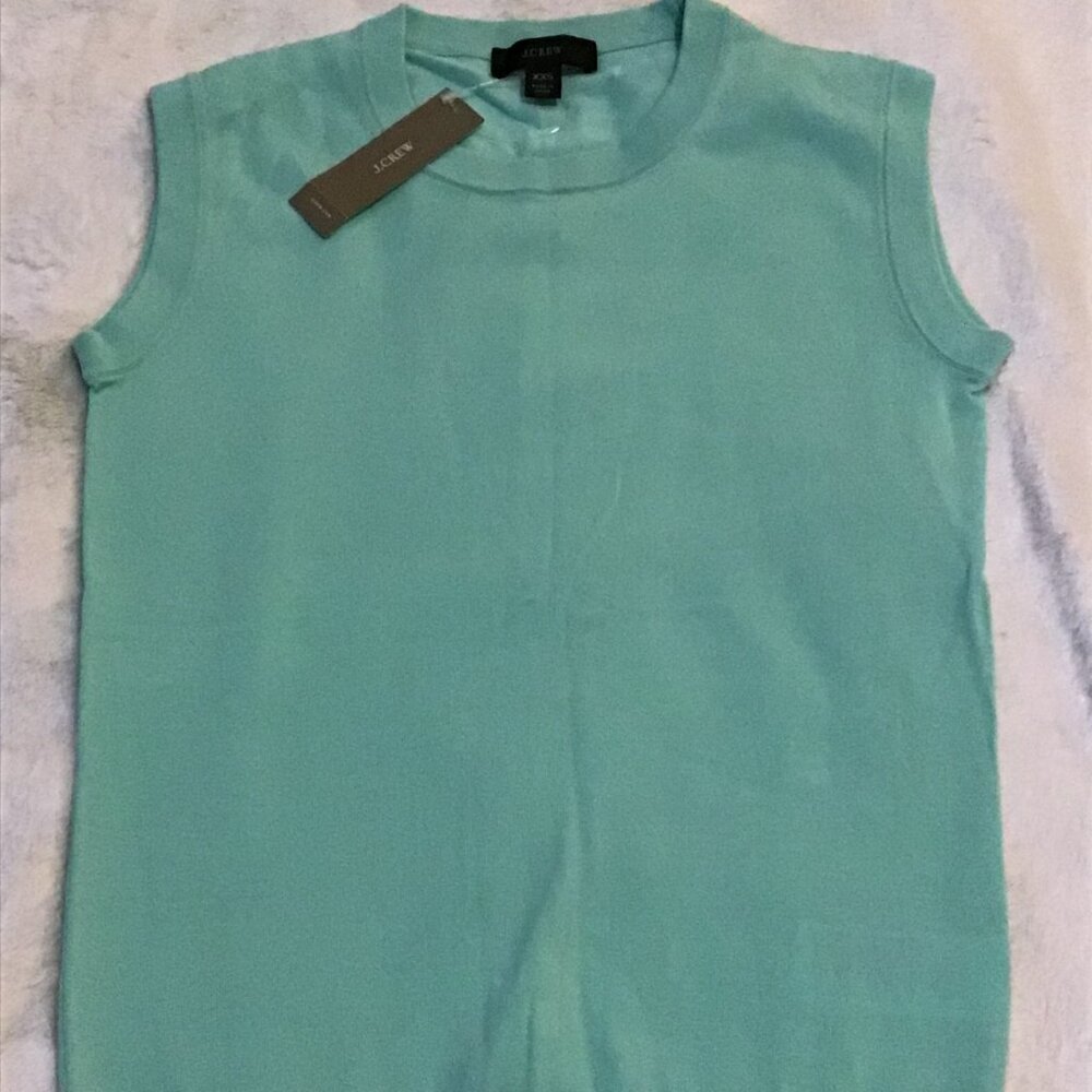 Light green/aqua sweater vest